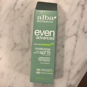 Alba Botanica even advanced moisturizer spf 15
